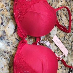 Victoria's Secret Scarlet Lace Bra